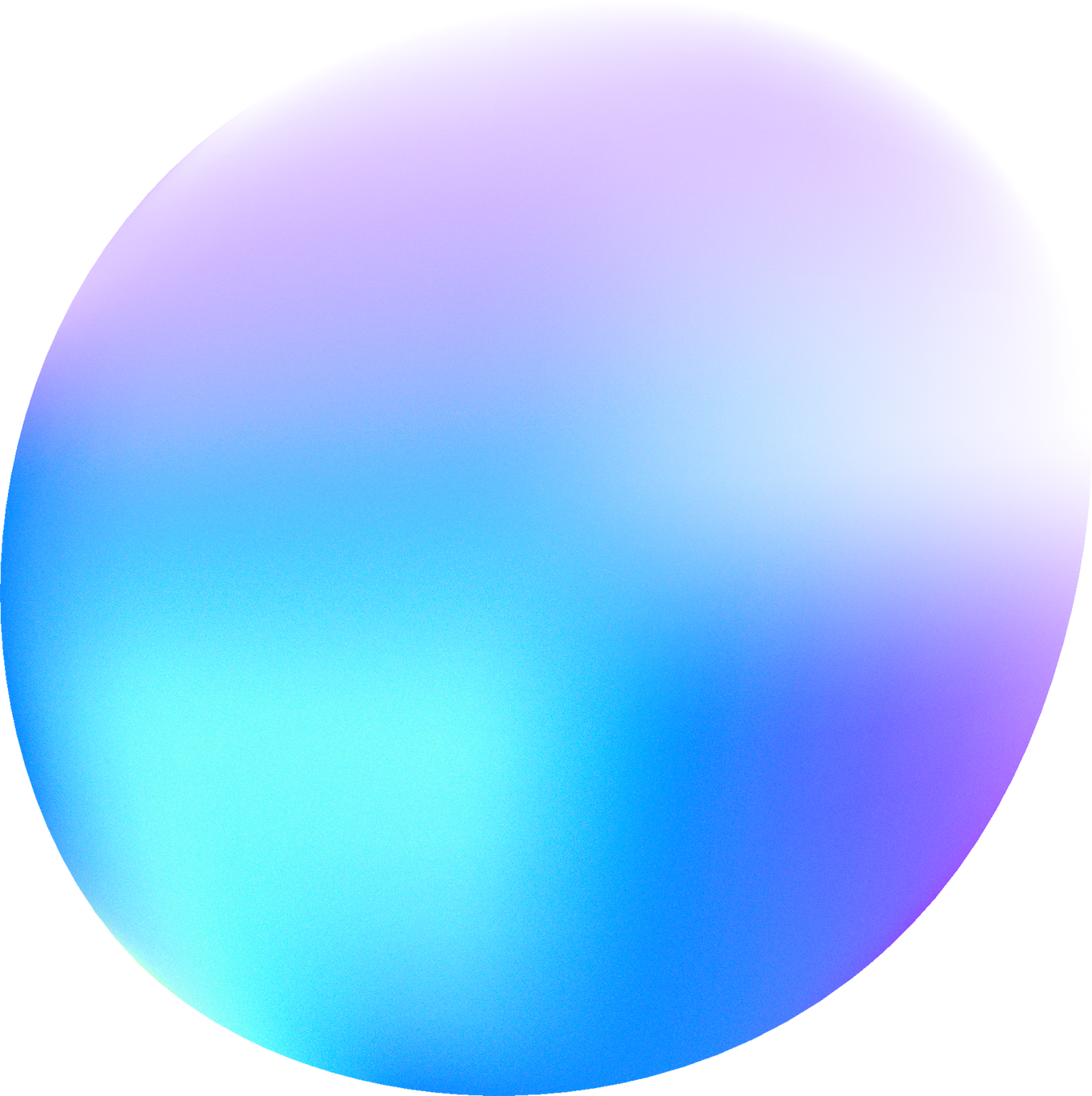 Gradient round sphere