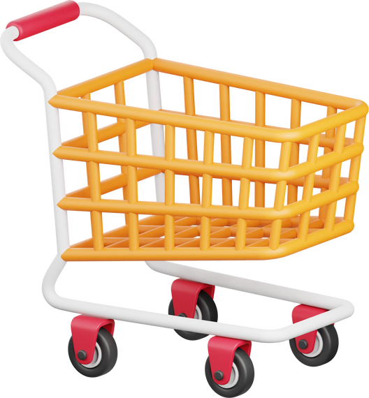 Shopping Cart 3D Icon